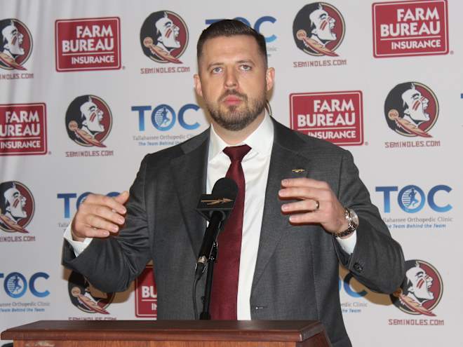 Details of basketball coach Luke Loucks' five-year contract with FSU