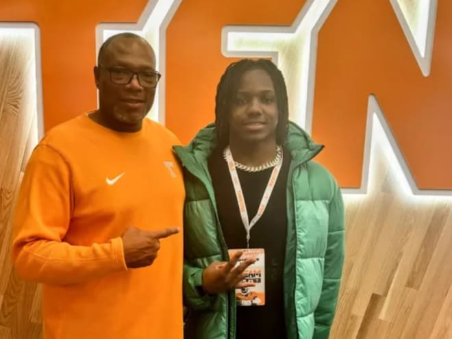 2026 3-star LB commit Braylon Outlaw reacts to return visit to Tennessee