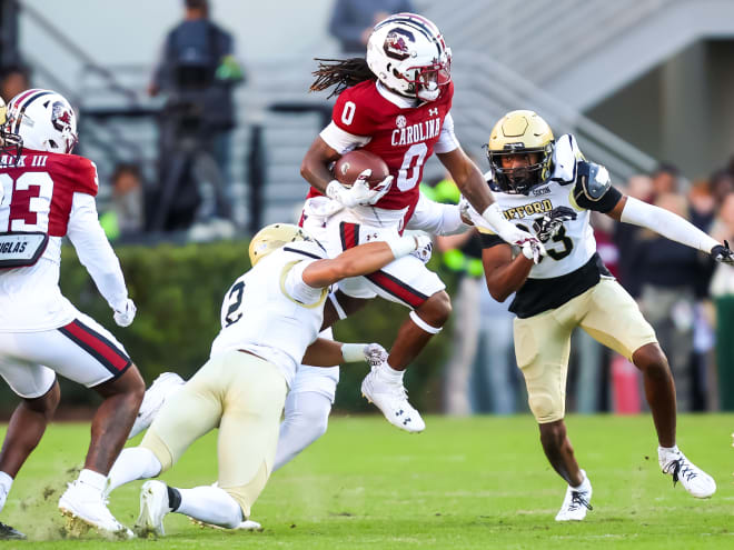 South Carolina sets up rivalry showdown with 56-12 win over Wofford