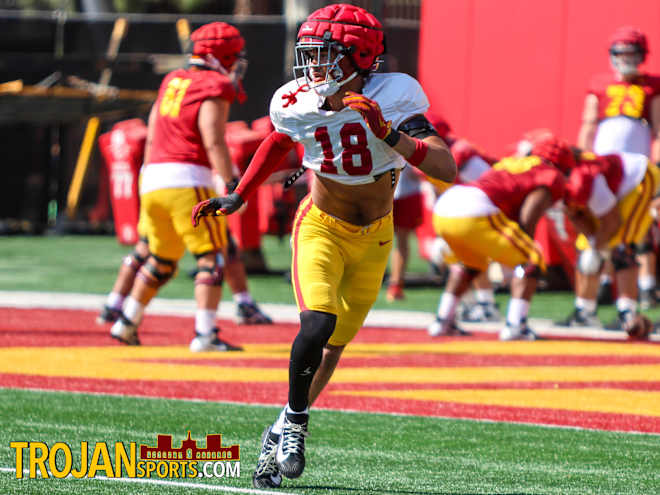 Notes and takeaways from USC's 14th spring practice Thursday