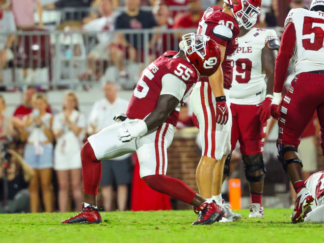 Oklahoma DL Ashton Sanders enters the portal