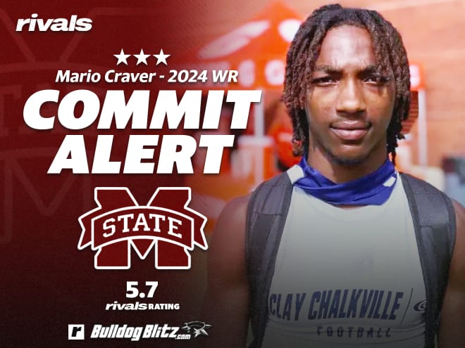 2024 Alabama wide receiver Mario Craver commits to Mississippi State