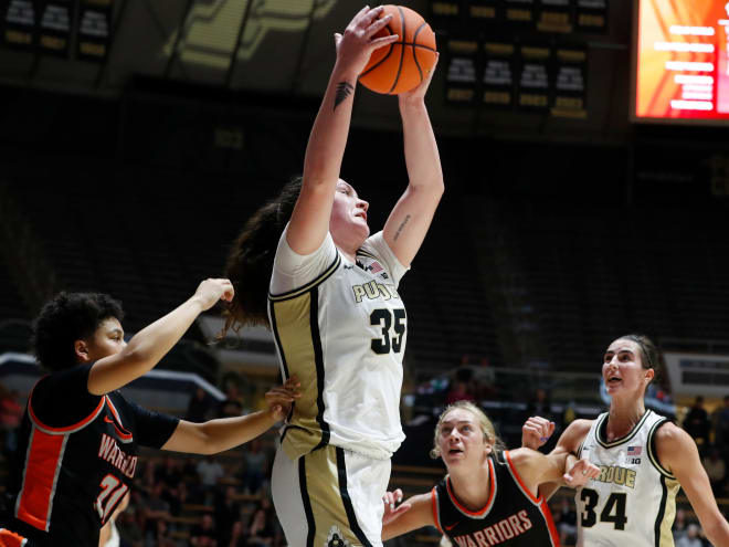 Purdue women mix and match lineups in exhibition win