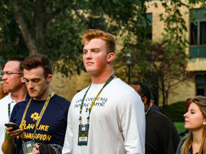 Quinn Carroll 'Can't Wait' To Help Continue Irish OL Tradition 