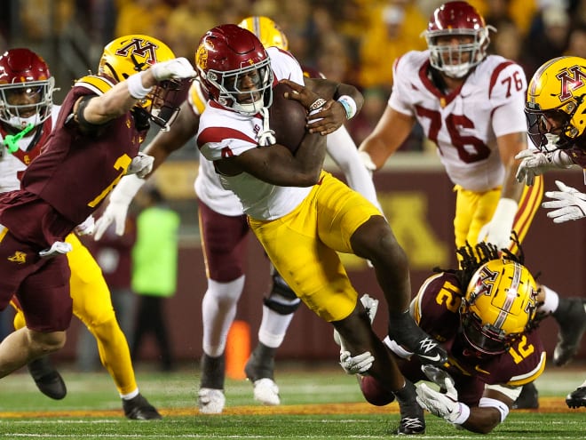 See the initial PFF grades, snap counts and stats for USC-Minnesota