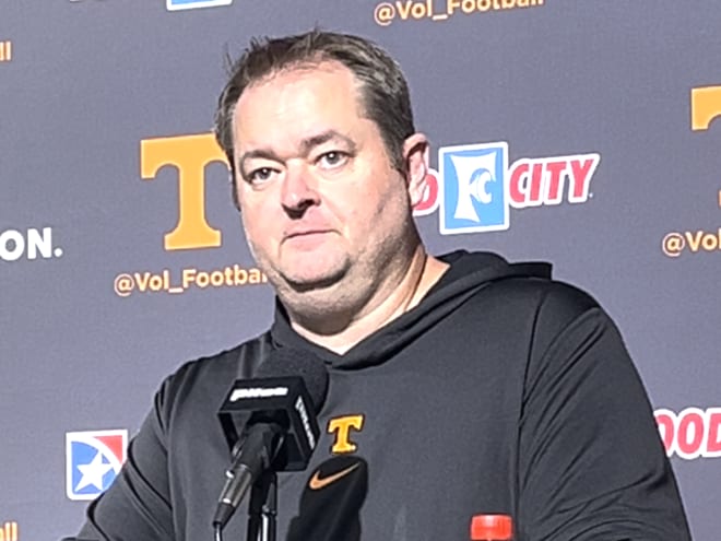 WATCH: Josh Heupel, Tennessee players meet with media to preview UTEP