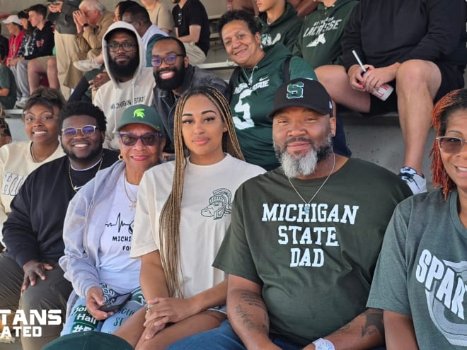 Spartan football is a family affair for Momma Hall and her son, Jordan Hall