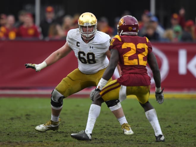 Podcast: Mike McGlinchey on Notre Dame's success through OL shuffling