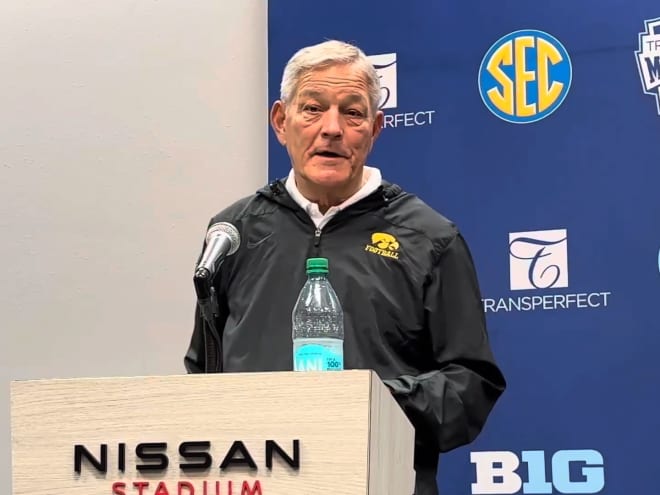 WATCH: Kirk Ferentz Talks Music City Bowl Loss