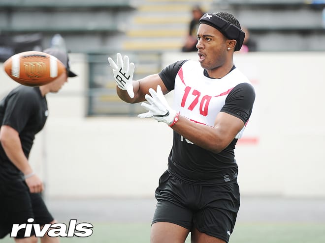 Which five programs are recruiting WRs the best in 2021?