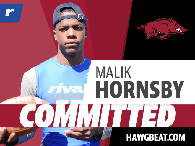 Texas QB Malik Hornsby calls the Hogs