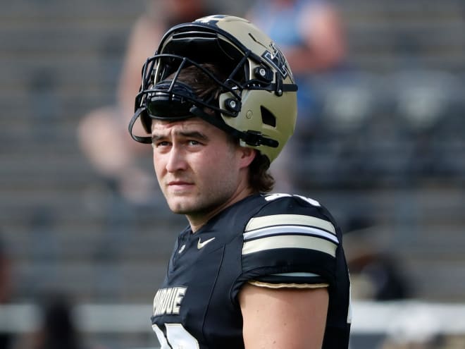 Purdue punter Keelan Crimmins entering transfer portal