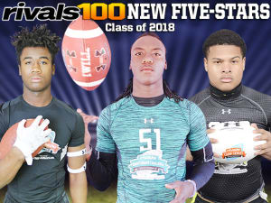 2018 Rivals100: No. 1 named, new five-stars