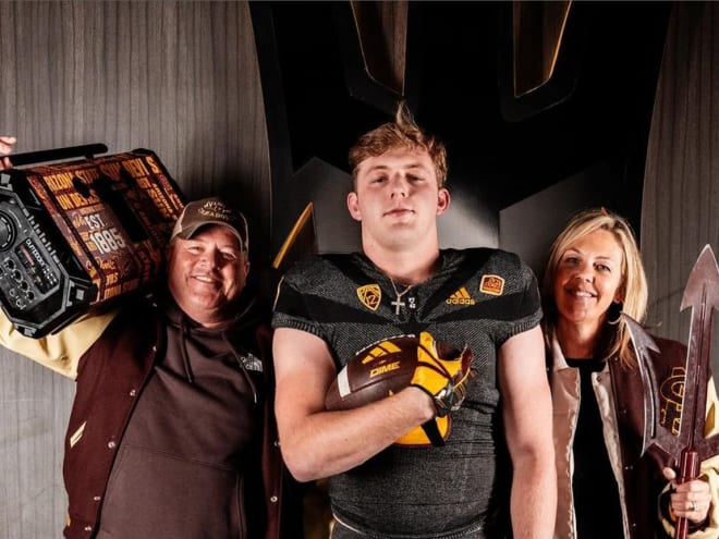 SDSU tight end transfer Cameron Harpole commits to ASU during his visit SDSU tight end transfer Cameron Harpole commits to ASU during his visit