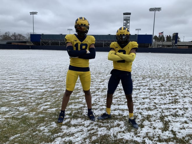 Michigan hits home run with two 2024 southern Georgia recruits on visit