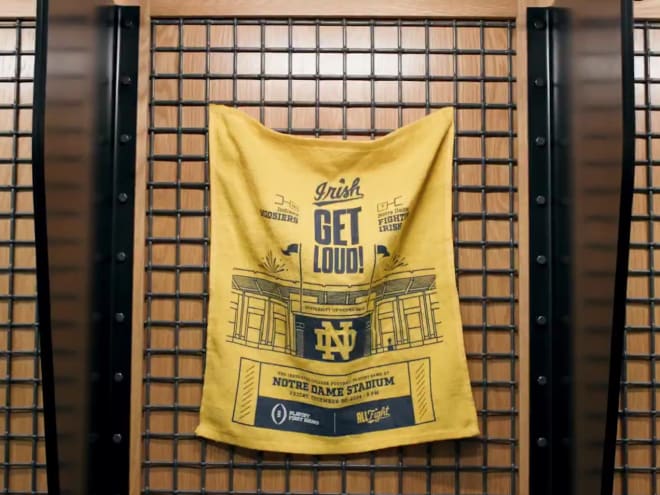 Notre Dame Stadium will be filled with rally towels for CFP home game