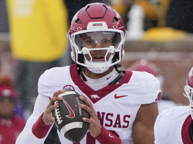 Arkansas' official depth chart for Texas Tech game