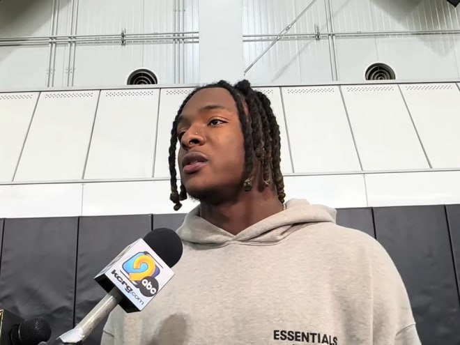 WATCH: Kaleb Johnson Talks Awards, Mentality