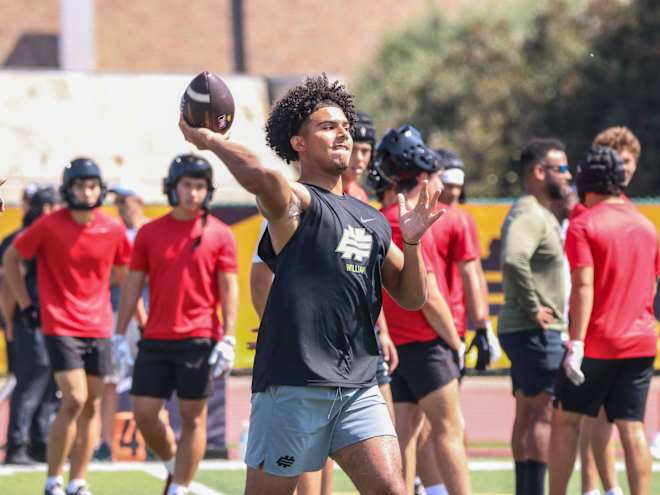 WATCH: USC QB commit Jonas Williams wraps up Elite 11 with big performance