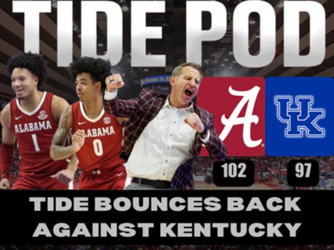 Tide Pod: Alabama continues road dominance with win over No. 8 Kentucky