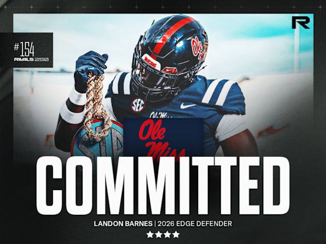 Ole Miss scores a commitment from blue-chip EDGE Landon Barnes