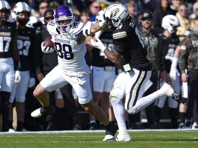 Northwestern PFF grades analysis vs. Purdue