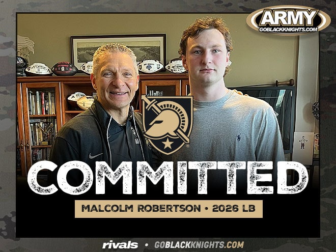 Army locks down their 1st 2026 commit in LB Malcolm Robertson