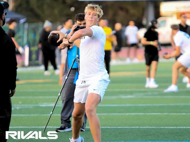 Elite 11 QB Bryson Beaver working through recruitment