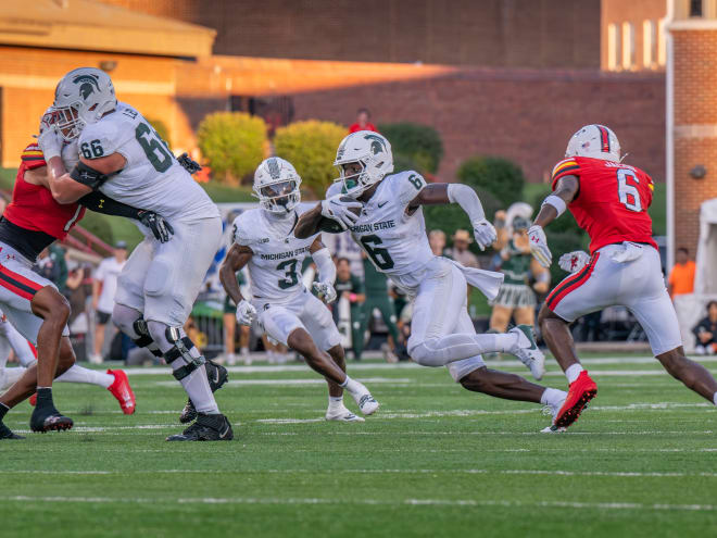 Michigan State wide receiver Nick Marsh named Big Ten Freshman of the Week