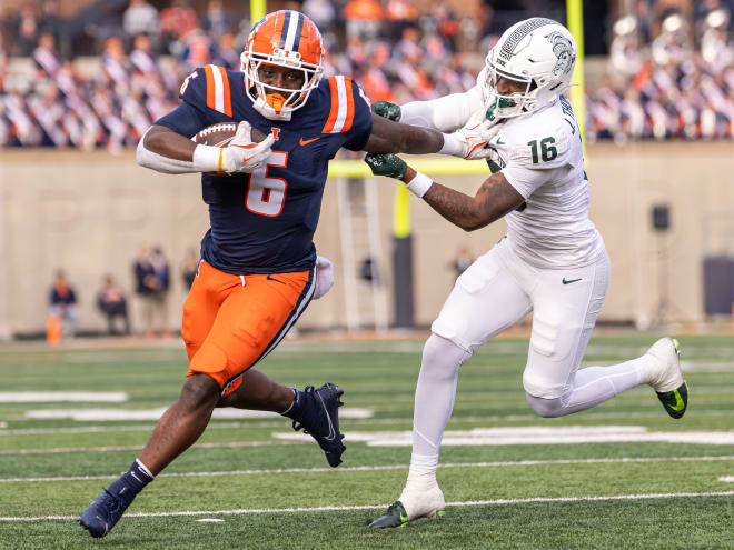 Illini running back Josh McCray turns adversity into opportunity