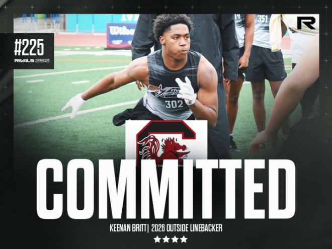 4-star LB Keenan Britt commits: 'South Carolina is one of a kind'