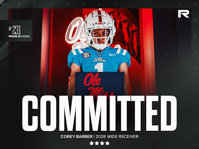 Ole Miss reels in speedy four-star WR Corey Barber Jr.