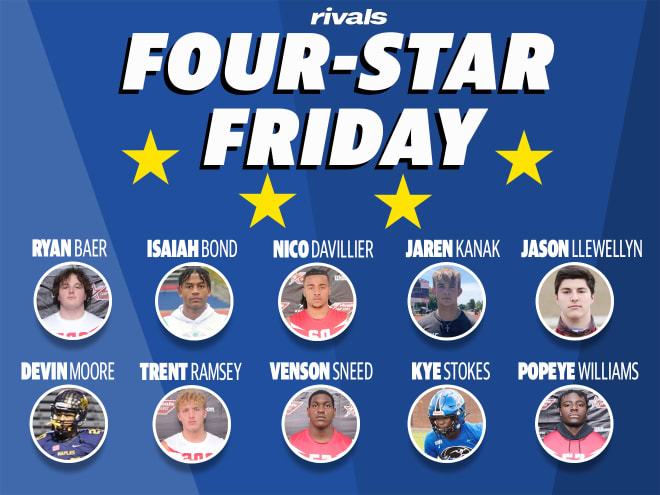 Four-Star Friday: 10 new four-stars outside of the Rivals250