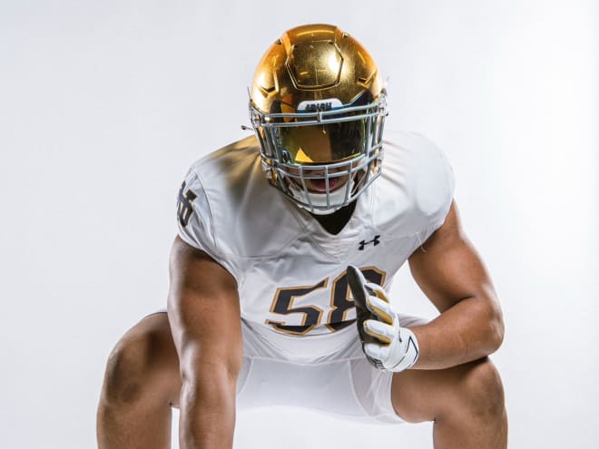 Former Iowa OL commit Cameron Herron commits to Notre Dame football