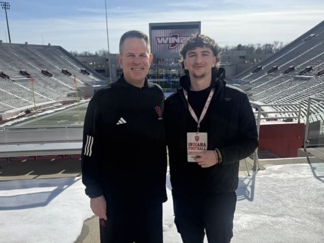 Indiana making a strong move with four-star QB target Brodie McWhorter