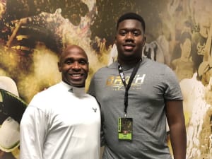 Strong a major presence for ATL OL target Hill