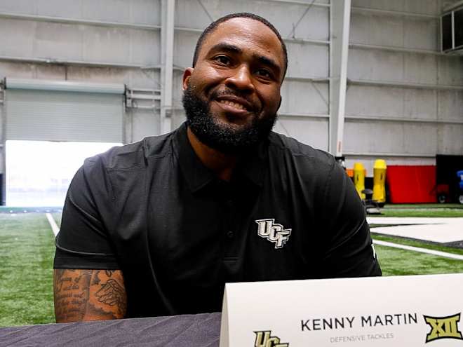 Kenny Martin on staying at UCF: 'It's a true blessing to stay home'