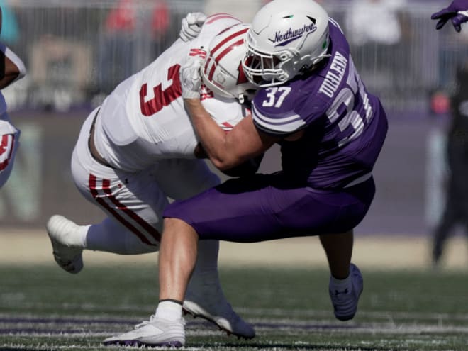 Northwestern PFF grade analysis vs. Wisconsin