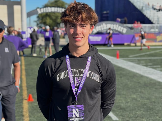 Northwestern's PWO offer 'a dream come true' for 2025 K Baylen Woodman