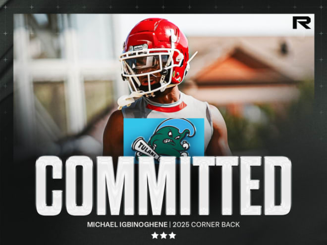 Tulane lands a commitment from CB Michael Igbinoghene