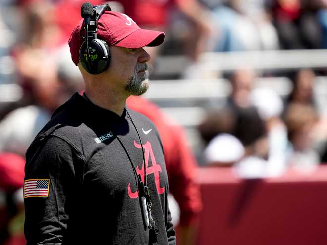 Ryan Grubb updates Alabama's quarterback battle heading into the summer