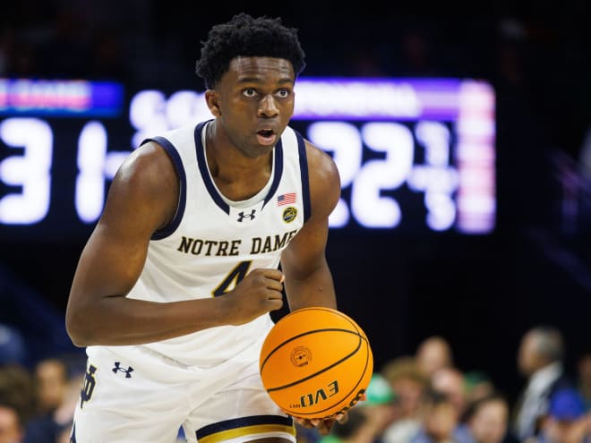 Notre Dame MBB freshman Sir Mohammed out indefinitely following surgery