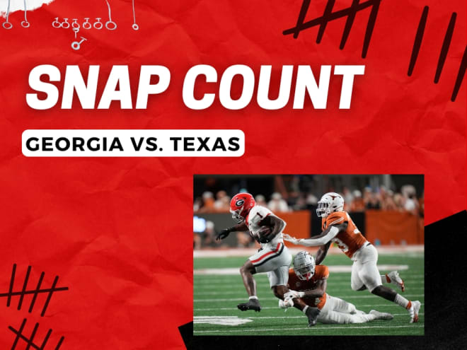 Snap Count: UGA at Texas