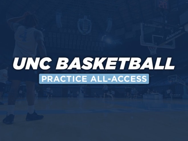 UNC Basketball Preseason Practice | Courtside Cam