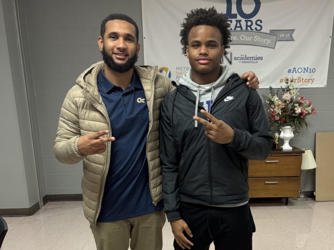 Tech hosts top CB Sims on JR Day visit