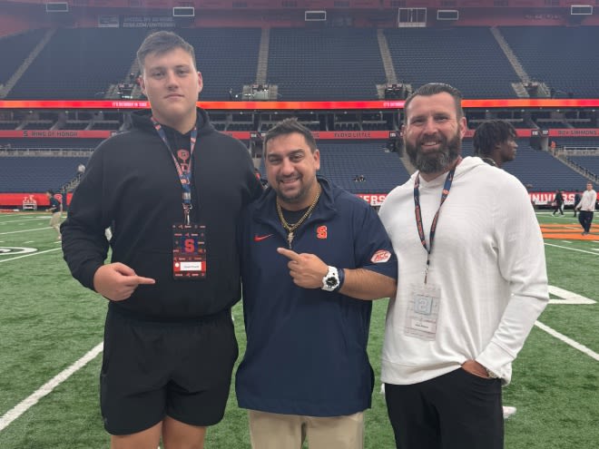 2026 OL Steven Pickard Jr. discusses 'awesome' Syracuse homecoming