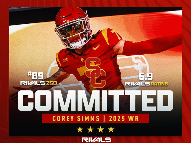 Corey Simms talks commitment to USC, 'best head coach in the country'