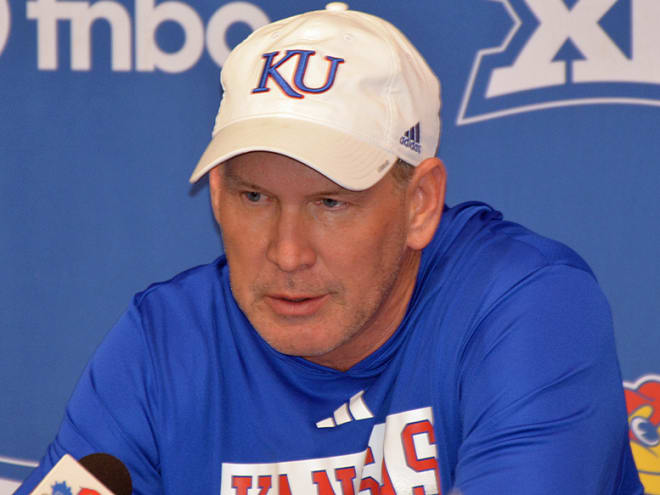 Watch: Lance Leipold previews Sunflower Showdown