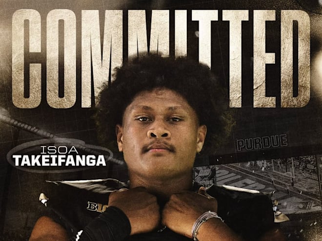 Purdue picks up 2025 JUCO offensive lineman Isoa Takeifanga