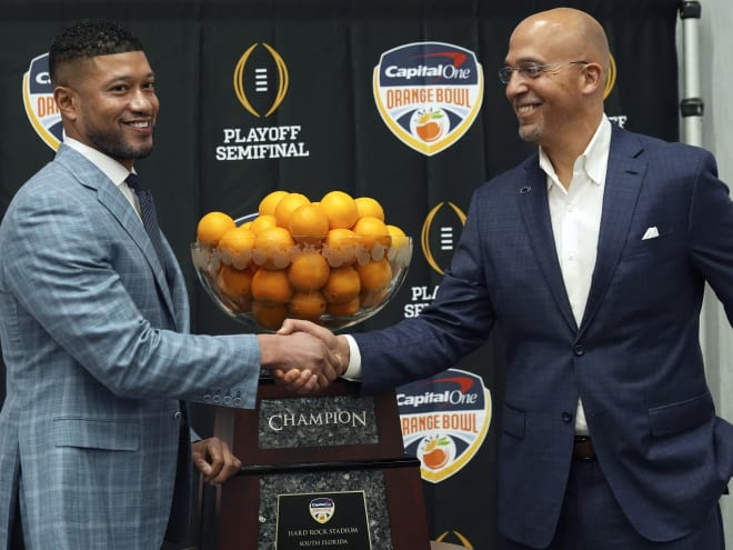 Notebook: James Franklin's big-picture takes dominate Orange Bowl presser